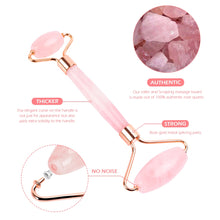 Load image into Gallery viewer, Rose Quartz Roller
