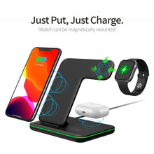 Load image into Gallery viewer, 3 in 1 Fast Charging Dock Station