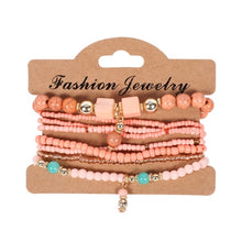 Load image into Gallery viewer, Multilayer Crystal Stone Beads Bracelets & Bangles