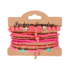 Load image into Gallery viewer, Multilayer Crystal Stone Beads Bracelets & Bangles
