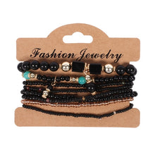 Load image into Gallery viewer, Multilayer Crystal Stone Beads Bracelets & Bangles