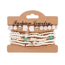 Load image into Gallery viewer, Multilayer Crystal Stone Beads Bracelets & Bangles