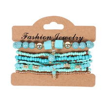Load image into Gallery viewer, Multilayer Crystal Stone Beads Bracelets & Bangles