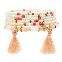 Load image into Gallery viewer, Multilayer Crystal Stone Beads Bracelets & Bangles
