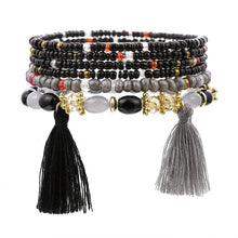 Load image into Gallery viewer, Multilayer Crystal Stone Beads Bracelets & Bangles