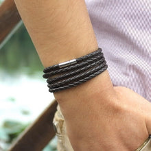 Load image into Gallery viewer, Wrap Long Leather Bracelet