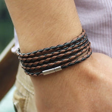 Load image into Gallery viewer, Wrap Long Leather Bracelet