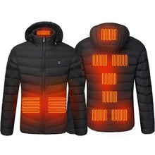 Load image into Gallery viewer, Mens Electric Heated Jacket USB for Winter