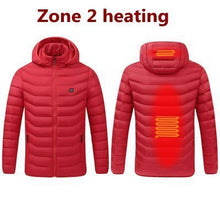 Load image into Gallery viewer, Mens Electric Heated Jacket USB for Winter