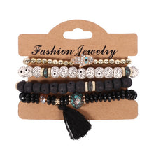 Load image into Gallery viewer, Multilayer Crystal Stone Beads Bracelets & Bangles