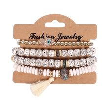 Load image into Gallery viewer, Multilayer Crystal Stone Beads Bracelets & Bangles