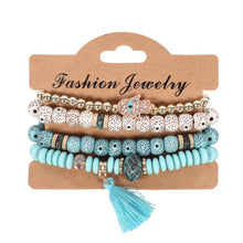 Load image into Gallery viewer, Multilayer Crystal Stone Beads Bracelets & Bangles