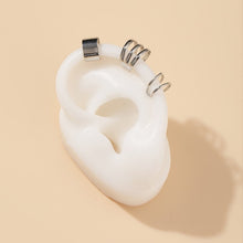 Load image into Gallery viewer, 17KM Gold Leaves Ear Cuff Black Non-Piercing Ear Cuffs