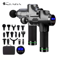 Load image into Gallery viewer, LCD Electric Massage Fascia Gun for Muscle Pain Relief