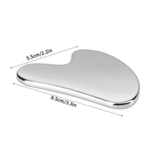 Load image into Gallery viewer, Stainless Steel Facial Massage Gua Sha
