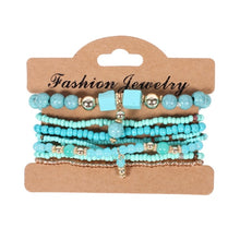 Load image into Gallery viewer, Multilayer Crystal Stone Beads Bracelets &amp; Bangles
