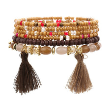 Load image into Gallery viewer, Multilayer Crystal Stone Beads Bracelets &amp; Bangles
