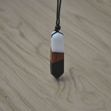 Load image into Gallery viewer, Leanzni Vintage Men or Women&#39;s Wood Resin Necklace Pendant
