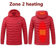 Load image into Gallery viewer, Mens Electric Heated Jacket USB for Winter
