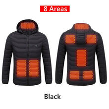 Load image into Gallery viewer, Mens Electric Heated Jacket USB for Winter
